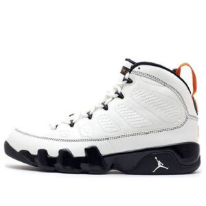 Air Jordan 9 Retro Oregon State PE 'White Black Orange' FA10-M-JORD-835-231792-Y3