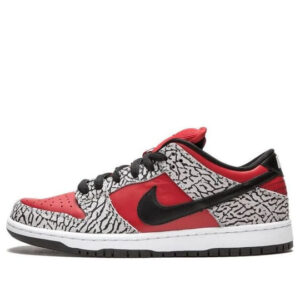 Nike x Supreme SB Dunk Low Premium 'Red Cement' 313170-600