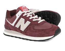 New Balance 574 Shoes 'Maroon White' U574HMG - Image 7