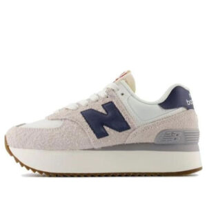 (WMNS) New Balance 574 'Beige Blue White' WL574ZQA