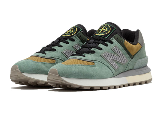New Balance x Stone Island 574 Legacy 'Light Green' U574LGTN - Image 4