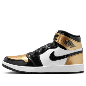 Air Jordan 1 High Golf 'Patent Gold Toe' DQ0660-002