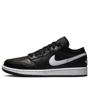 (WMNS) Air Jordan 1 Low 'Black White' DV0990-001