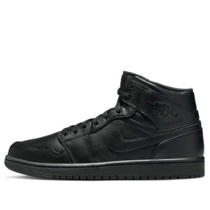 Air Jordan 1 Mid 'Triple Black' 2022 554724-093